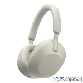 Sony WH1000XM5 (Silver) Noise-Cancelling BT Headphones