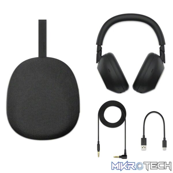 Sony WH1000XM6 (Black) Noise Cancelling Bluetooth Headphones - Image 2