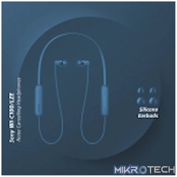 Sony WI-C100 (Blue) Wireless Earphones - Image 3
