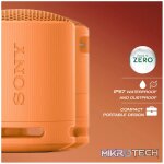 Sony XB100 Portable Bluetooth Speak - Orange - Image 2