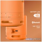 Sony XB100 Portable Bluetooth Speak - Orange - Image 3