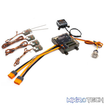 Spektrum AR20410T 20-Channel PowerSafe Receiver with Synapse AS3X+ and SAFE Stabilization Module