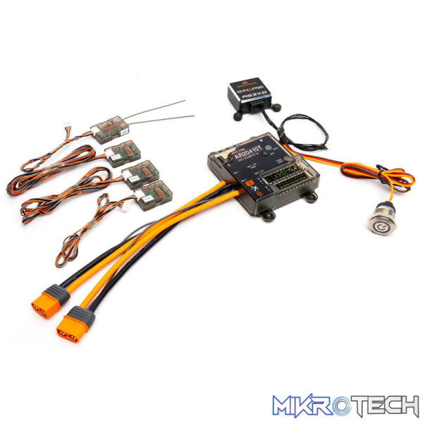 Spektrum AR20410T 20-Channel PowerSafe Receiver with Synapse AS3X+ and SAFE Stabilization Module Spektrum AR20410T 20-Channel PowerSafe Receiver with Synapse AS3X+ and SAFE Stabilization Module