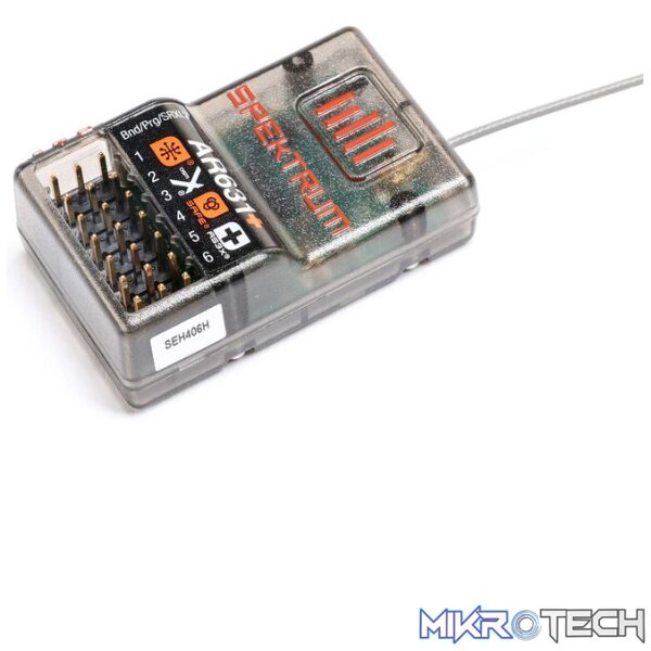 Spektrum AR631+ DSMX 6-Channel AS3X+ & SAFE Receiver Spektrum AR631+ DSMX 6-Channel AS3X+ & SAFE Receiver