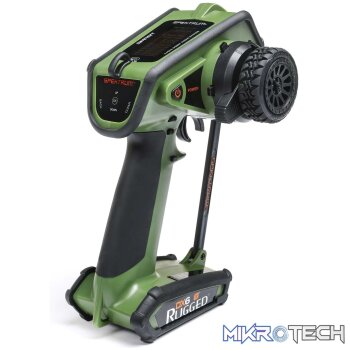 Spektrum DX6 Rugged 6-Channel DSMR Transmitter Only - Green