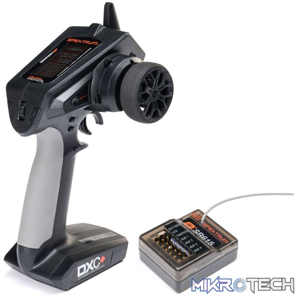 Spektrum DXC+ 12-Channel DSMR+ Transmitter with SR615 Receiver Spektrum DXC+ 12-Channel DSMR+ Transmitter with SR615 Receiver