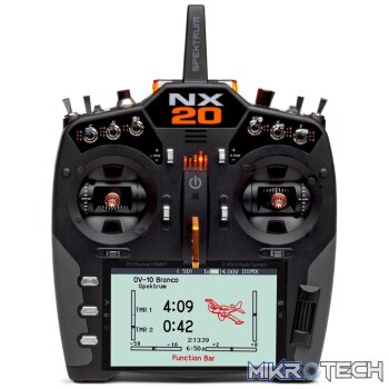 Spektrum NX20 20-Channel DSMX Transmitter Only