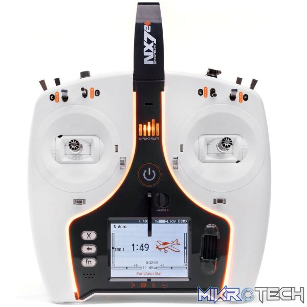 Spektrum NX7e+ 14-Channel DSMX Transmitter Only Spektrum NX7e+ 14-Channel DSMX Transmitter Only