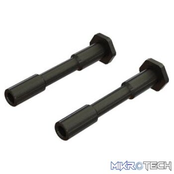 Steel Steering Post 6x42mm Black (2)