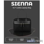 SupaNova Sienna  14.1' Ladies Laptop Bag - Black - Image 8