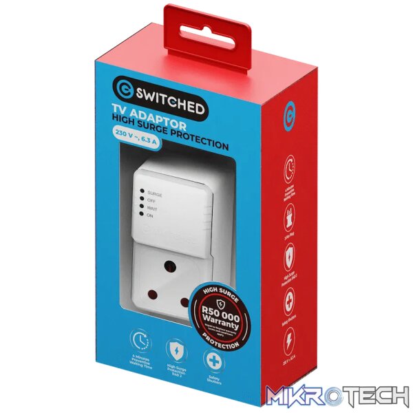 Switched 1-Way TV High-Surge Adaptor - Image 7
