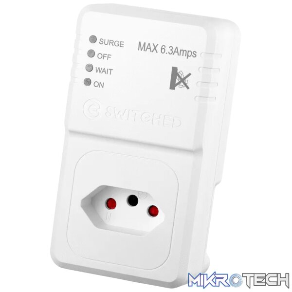 Switched 1-Way TV Surge Adaptor with SANS 164-2 - Image 2