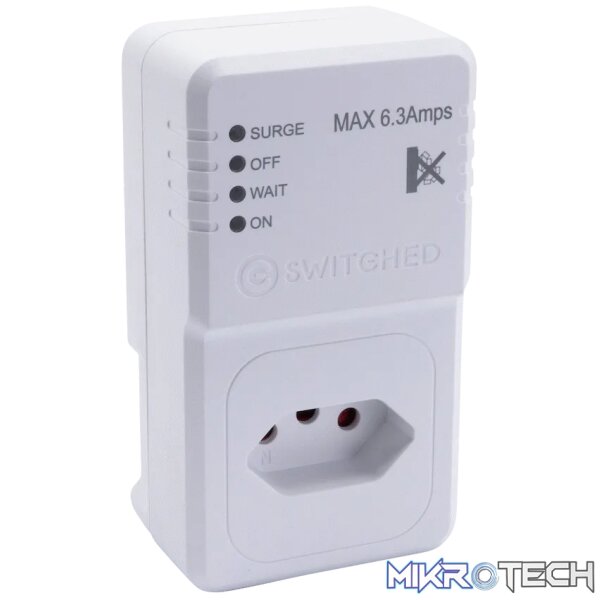Switched 1-Way TV Surge Adaptor with SANS 164-2 Switched 1-Way TV Surge Adaptor with SANS 164-2