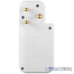 Switched 3-Way Medium Surge Adaptor with Type-C + USB - White - Image 3