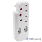 Switched 4-Way Medium Surge Adaptor