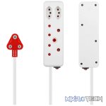 Switched 4-Way Medium Surge Extension Lead 10m - Image 2
