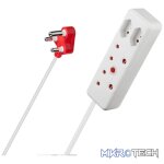 Switched 4-Way Medium Surge Extension Lead 10m - Image 3