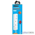 Switched 4-Way Medium Surge-Protected Multiplug 0.5m Cord - White - Image 6