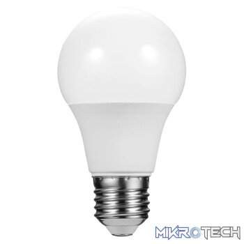 Switched 7w A60 Light Bulb E27 - Warm White
