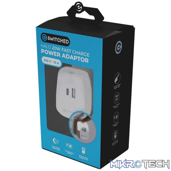 Output 20w - Soft Touch Night Light