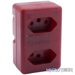 Switched High Surge 2-Way Network Router Safe Adaptor