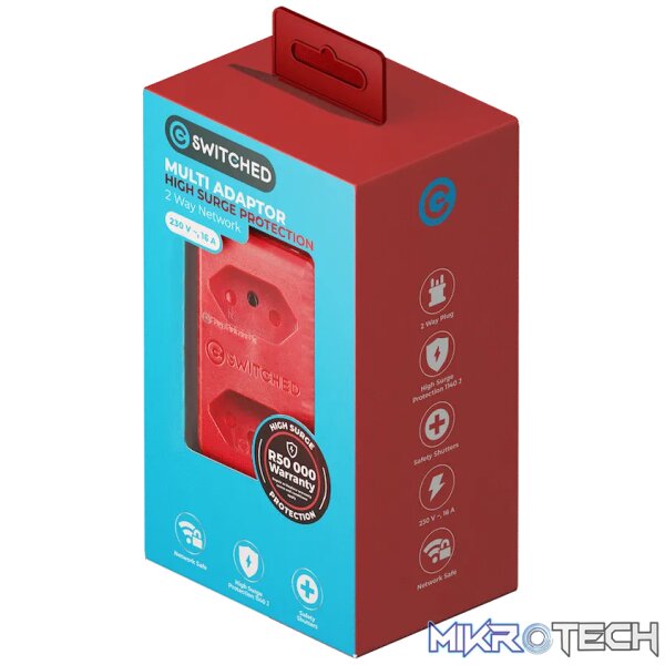 Switched High Surge 2-Way Network Router Safe Adaptor - Image 6