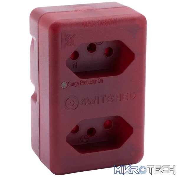 Switched High Surge 2-Way Network Router Safe Adaptor Switched High Surge 2-Way Network Router Safe Adaptor