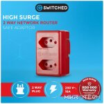 Switched High Surge 2-Way Network Router Safe Adaptor - Image 9
