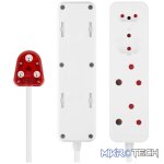 Switched High Surge 4-Way Multiplug 3m 1140J - Image 4