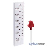 Switched Medium Surge 12-Way Multiplug 0.5m