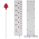 Switched Medium Surge 12-Way Multiplug 0.5m - Image 3