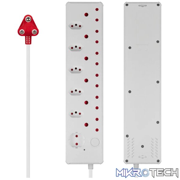 Switched Medium Surge 12-Way Multiplug 0.5m - Image 3