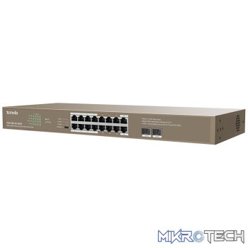 TEG1118P-16-250W   16GE+2SFP Ethernet Switch With 16-Port PoE
