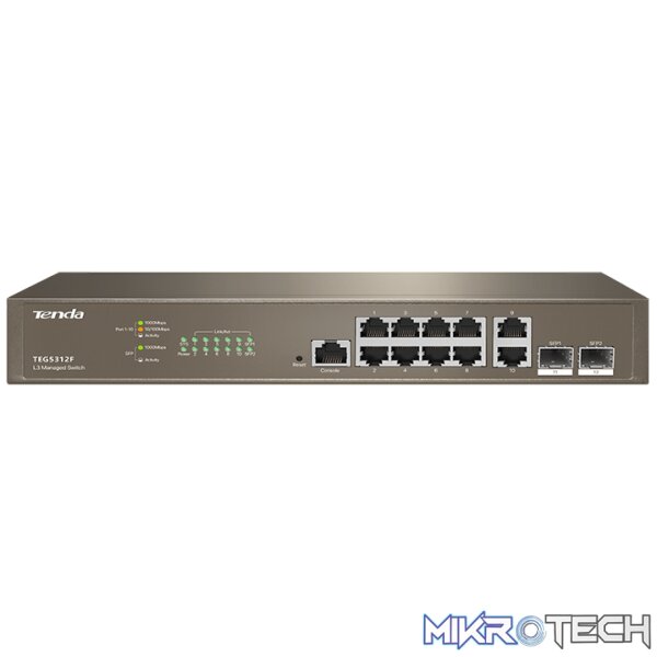 TEG5312F L3 Managed Switch TEG5312F L3 Managed Switch