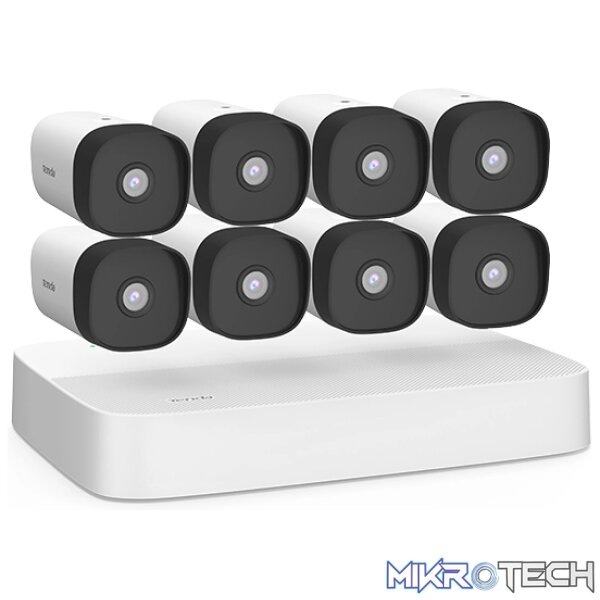 TENDA NVR KIT BULLET 8 CHANNEL POE - Image 2