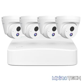TENDA NVR KIT DOME 4 CHANNEL POE