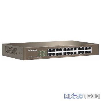 TENDA SWITCH 24 PORT 10/100 RACK METAL*