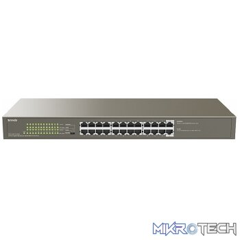 TENDA SWITCH 24 PORT GB DSK/RCK 250W POE