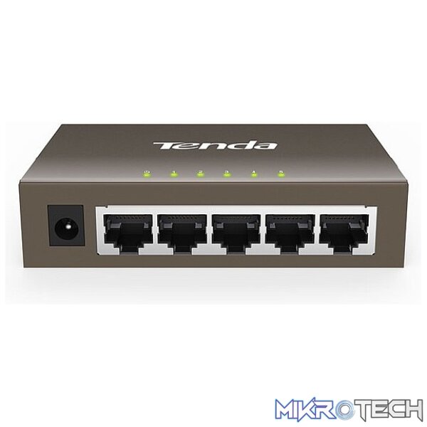 TENDA SWITCH 5 PORT GIGABIT METAL TENDA SWITCH 5 PORT GIGABIT METAL