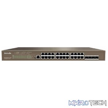 TENDA SWITCH L3 24 PRT GB 4SFP 410W POE
