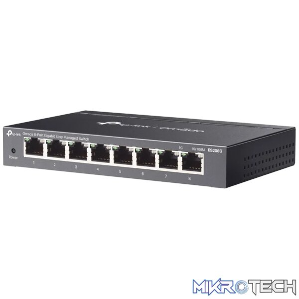 TP-LINK Omada 8-Port Gigabit Easy Managed Switch - Image 3