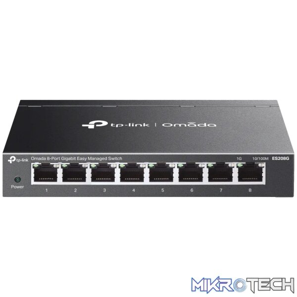 TP-LINK Omada 8-Port Gigabit Easy Managed Switch TP-LINK Omada 8-Port Gigabit Easy Managed Switch