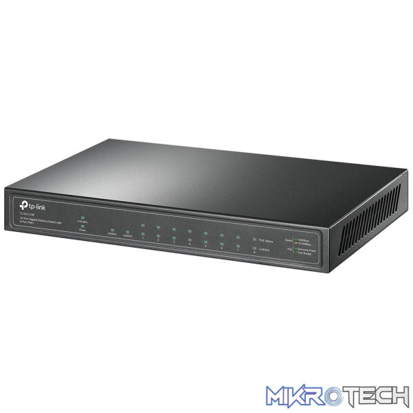 TP-Link 10-Port Gigabit PoE+ Smart Switch | TP-SG1210P - Image 3