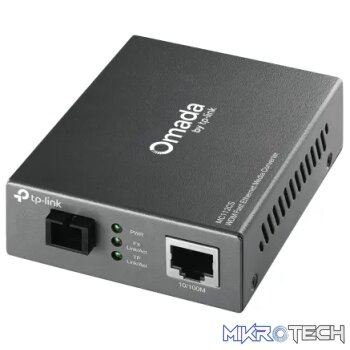 TP-Link 10/100 Mbps RJ45 to 100 Mbps Single-mode SC Fiber Converter