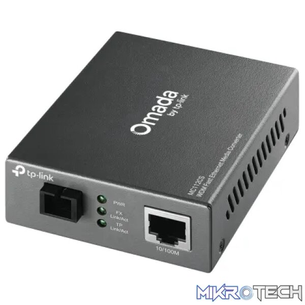 TP-Link 10/100 Mbps RJ45 to 100 Mbps Single-mode SC Fiber Converter TP-Link 10/100 Mbps RJ45 to 100 Mbps Single-mode SC Fiber Converter