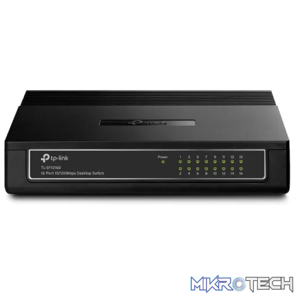 TP-Link 16-Port 10/100 Mbps Desktop Switch - Image 2