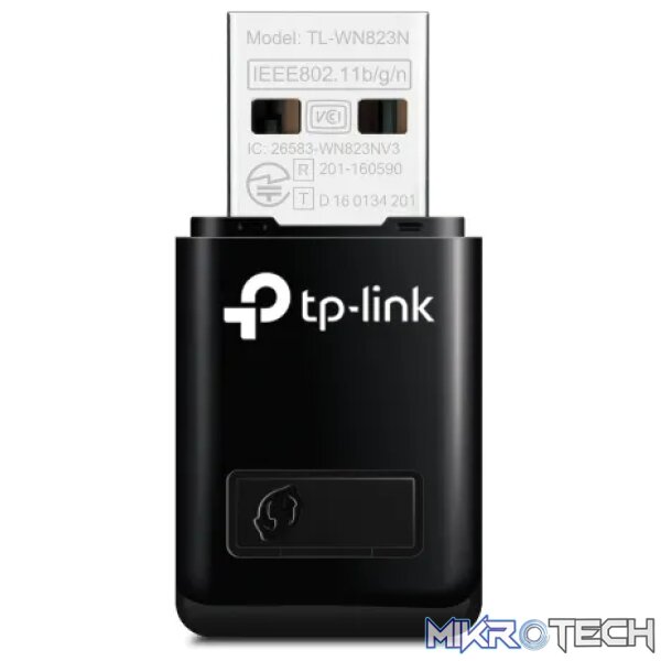 TP-Link 300Mbps Mini Wi-Fi USB Adapter | TL-WN823N - Image 2