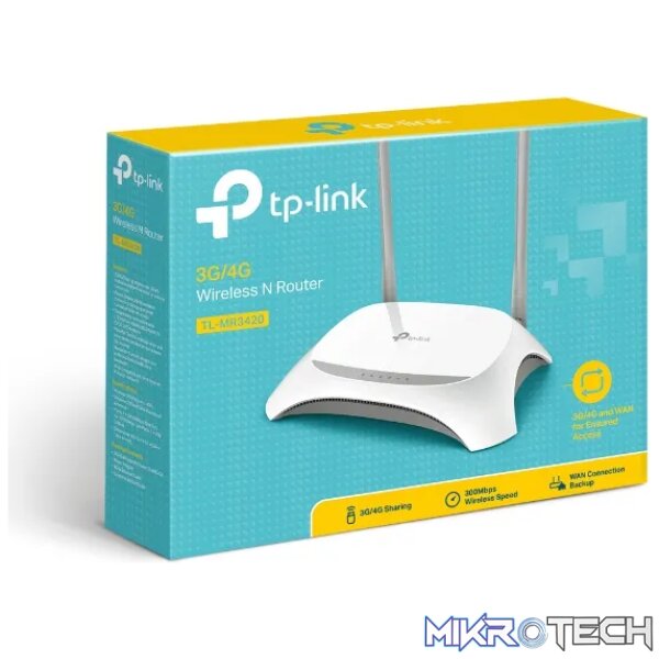 TP-Link 3G/4G Wireless N Router (Requires USB Modem) - Image 5