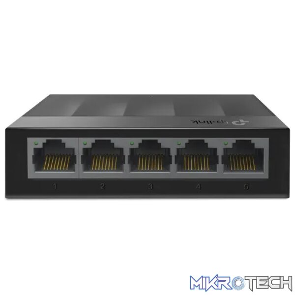 TP-Link 5-Port 10/100/1000Mbps Desktop Network Switch | LS1005G TP-Link 5-Port 10/100/1000Mbps Desktop Network Switch | LS1005G