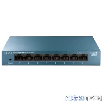TP-Link 8-Port 10/100/1000Mbps Desktop Network Switch | TL-SG108